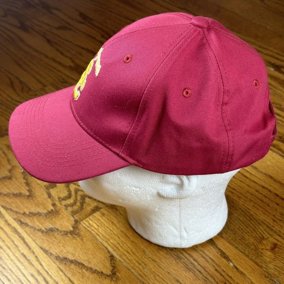 South Carolina Trojans Hat Cap‎ Adult Adjustable Red Team Trojan Logo NCAA - Picture 2 of 7